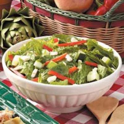 Griekse Romaine salade