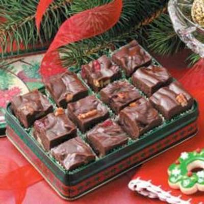 cranberry noot fudge