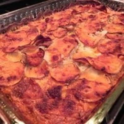 aardappel en jalapeno gratin