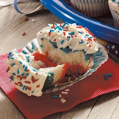 patriottische cupcakes