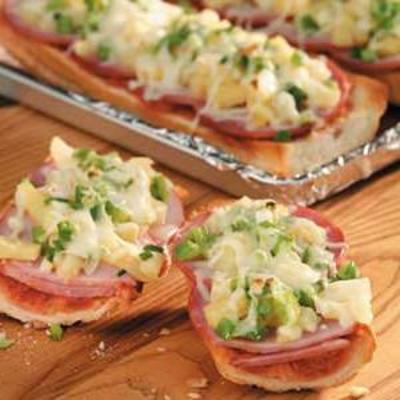 Canadese bacon pizza