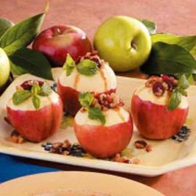 cranberry-gevulde appels