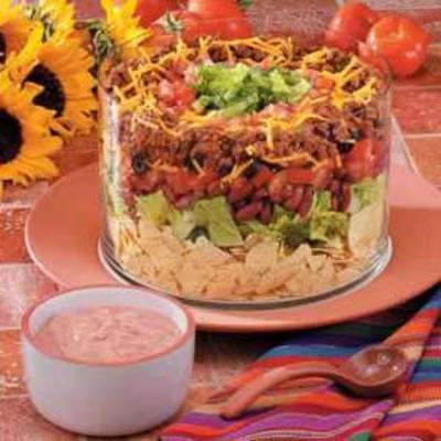 driestaps taco salade