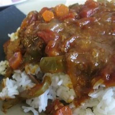 slow cooker slordig Zwitsers lapje vlees