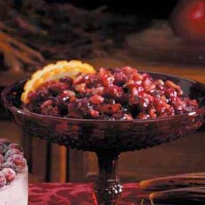 gebakken cranberry-saus