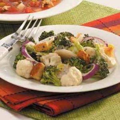 parmezaan-groente gooien