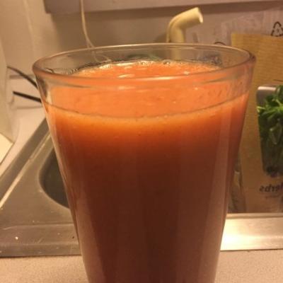 basilicum aardbei mango smoothie