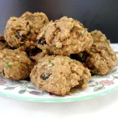 pittige courgette-havermoutkoekjes