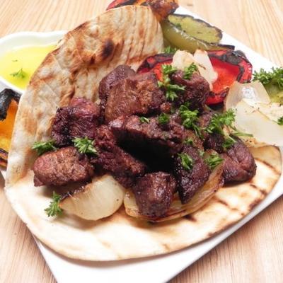 Boheemse kebab-wraps