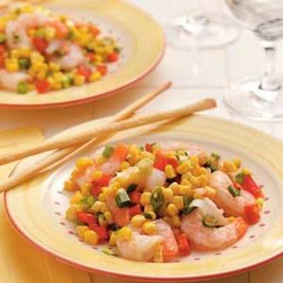 maïs en garnalensalade