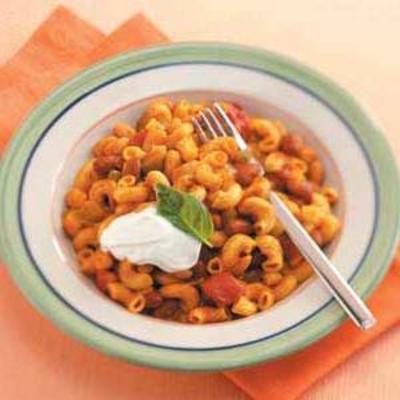 meatless chili mac