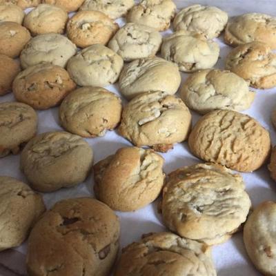 zachte, stevige Rosj Hasjana honing-walnoot cookies