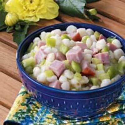 ham 'n' hominy salade