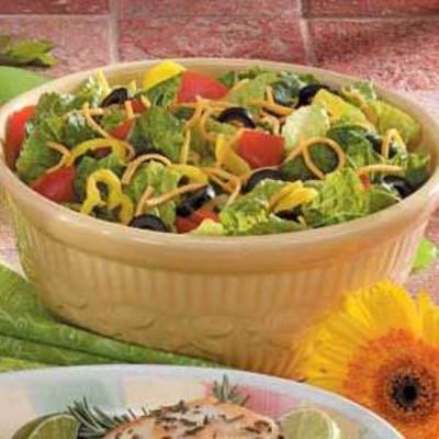 pittige tuin salade