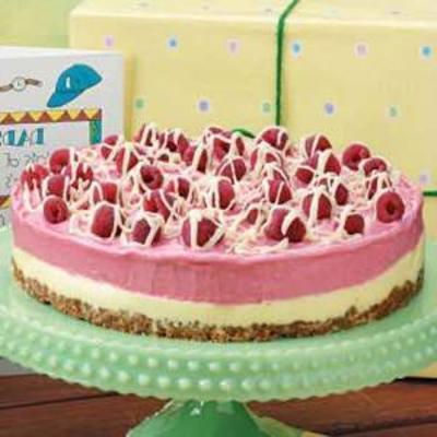 tweekleurige sorbettaart