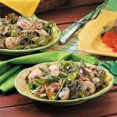gegrilde coquille salade