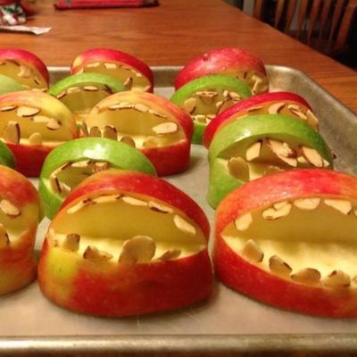 halloween fruit appel tanden behandelt