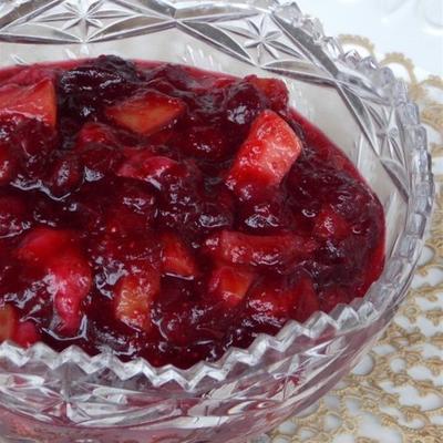 geweldige en makkelijke cranberrysaus
