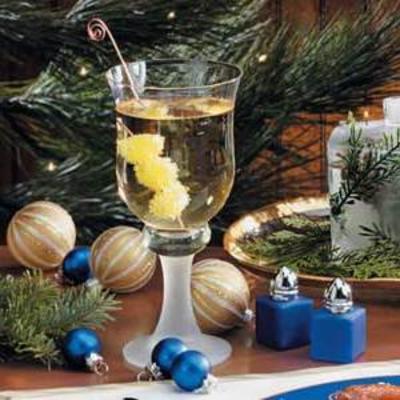 sprankelend wit druivensap