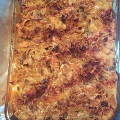 oma's noodle pudding (kugel)