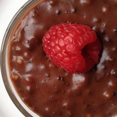 chocolade tapioca pudding