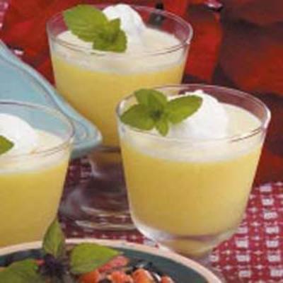 citroen pudding kopjes