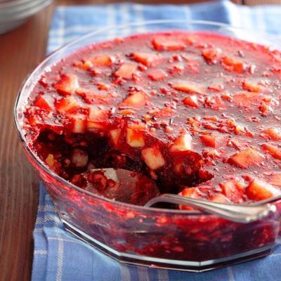 cranberry waldorf-gelatine