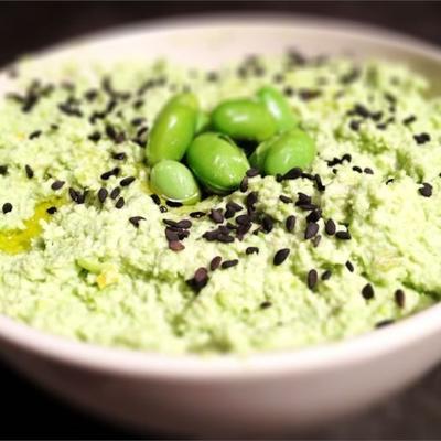 koriander edamame hummus