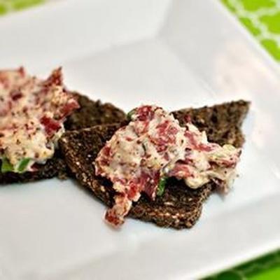 nikki's corned beef en swiss cheese bites