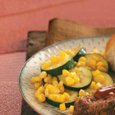 courgette mais saute