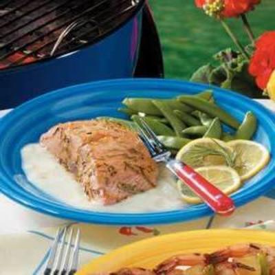 gegrilde citrus zalmfilet