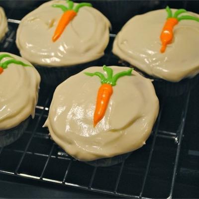 wortel ananas cupcakes