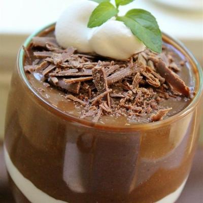 abc pudding - avocado, banaan, chocoladeverrukking