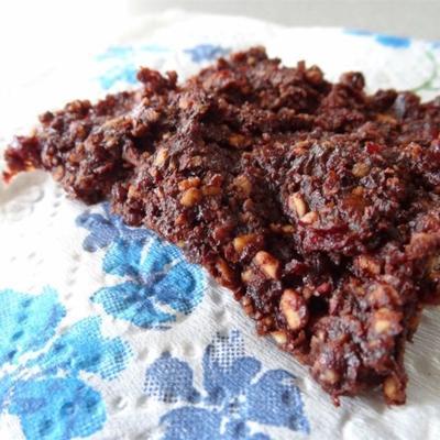 rauwe vegan brownies