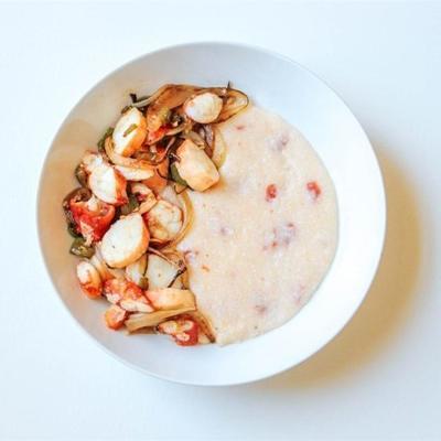 charleston krab en grits