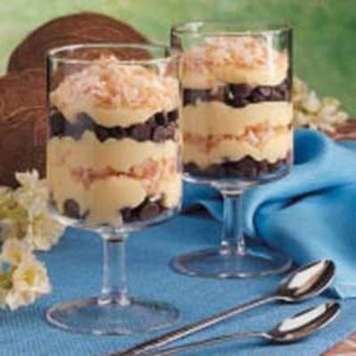 chocolade chip pudding parfaits