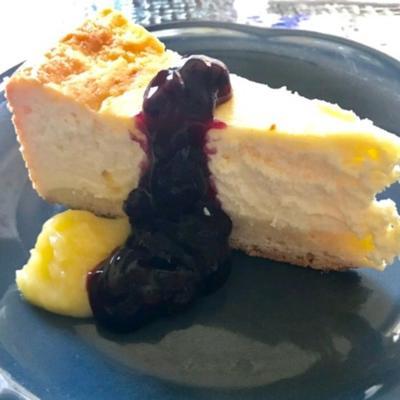 Italiaanse pasen cheesecake