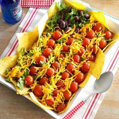 patriottische taco salade