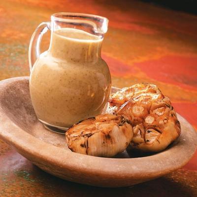 geroosterde knoflookvinaigrette