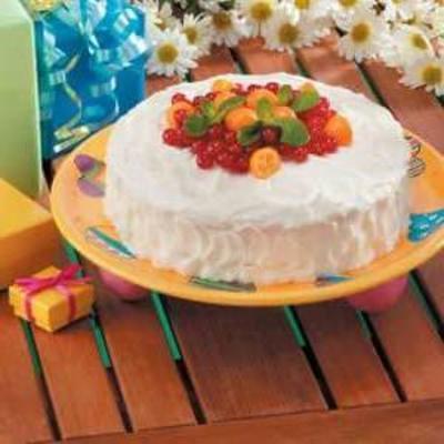 make-over witte laag cake