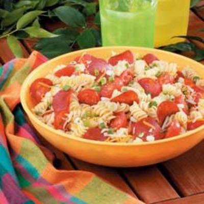 make-over pizza pastasalade