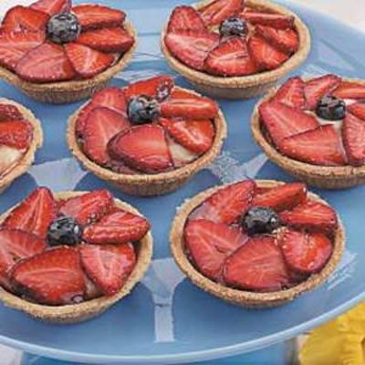 aardbeienroomtaartjes