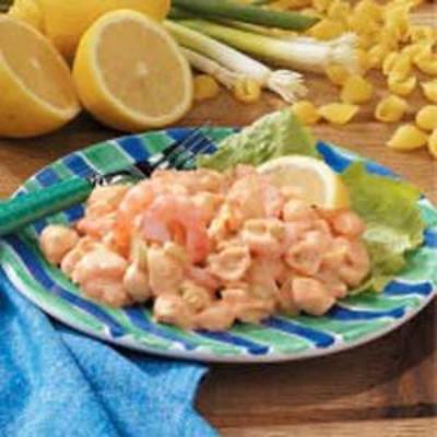 garnalen schaal salade