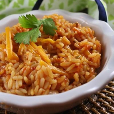 arroz rojo (Mexicaanse rode rijst)