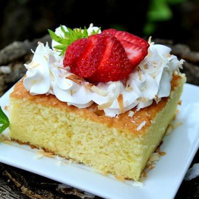 pastel de tres leches (drie melkcake)