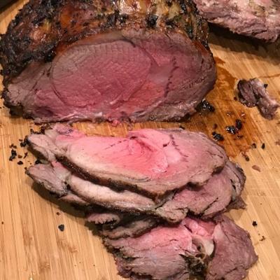 De perfecte prime rib van chef-kok John