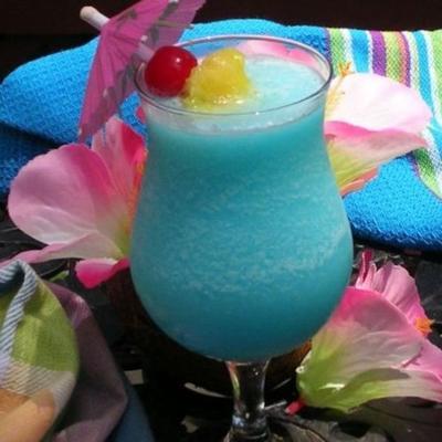 blauwe Hawaiiaanse cocktail