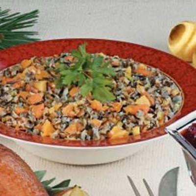 abrikozenpecan wilde rijst