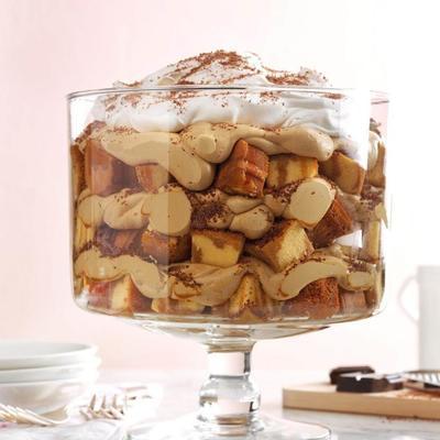 cappuccino mousse trifle