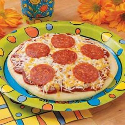 persoonlijke pepperoni pizza